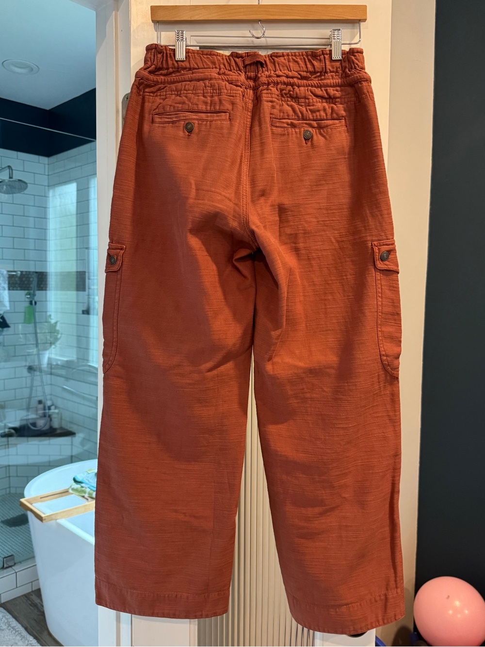 Free People Rust Pants Size Small - Picture 2 of 7